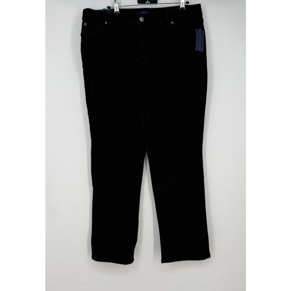 Bandolino Mandie Straight 5-Pocket Jeans Womens Size 16 - Picture 2 of 8